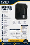 FarDriver ND961000 96V 1000A Motor Kontrol Ünitesi | Yüksek Performans FOC Beyin