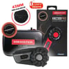 Knmaster KN2300PRO Knmaster KN2300PRO Motosiklet Kask İnterkom Bluetooth Intercom Kulaklık Seti GRİ