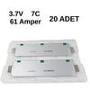 LG 61Ah 7C 3.7V NMC Pouch Hücre (20 ADET)