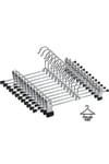 10 Adet Metal Etek Pantolon Askısı