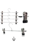 10 Adet Metal Etek Pantolon Askısı