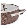 Brioni Stone Age Terra 30 Cm Basık Tencere