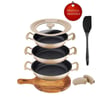 Brioni Try Cook 7 Parça Sahan Seti Bej
