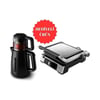 Philips Hd6301/90 2200 W Tost Makinesi + Hd7301 Çay Makinesi 2 Li