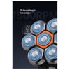 Relux Kafa Tıraş Makinesi Rotary Islak/Kuru 7 Bıçaklı RRS9000