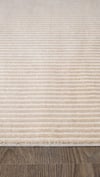By Özer Halı Açık Taş Renk Geometrik Desenli Modern Karmen Halı Merit MR010A Salon Halısı