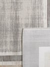By Özer Halı Açık Vizon Gri Renk Geçişli Vizon Bordürlü Modern Stil Saray Halı Romeo RO15A Salon Halısı