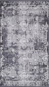 By Özer Halı Antrasit Renk Gri Bordürlü Modern  Artemis Halı İnspiration 0651T Salon Halısı