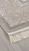 By Özer Halı Bej Gri Renk Bordürlü Klasik Stil Artemis Halı Palace 05209B Salon Halısı