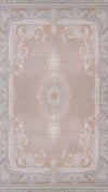 By Özer Halı Bej Gri Renk Bordürlü Klasik Stil Artemis Halı Palace 05209B Salon Halısı