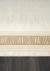 By Özer Halı Bej Halı Gold Çerçeveli  Karmen Halı Elegance Eg009A Salon Halısı