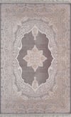 By Özer Halı Bej Kemik Renk Bordürlü Klasik Stil Artemis Halı Palace 05197D Salon Halısı