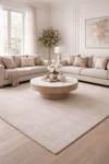 By Özer Halı Bej Renk Bej Desenli Modern Stil Artemis Halı Samoa 02964A Salon Halısı