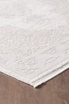 By Özer Halı Bej Renk Bordürlü Klasik Stil Armoni Silver SV72B Salon Halısı