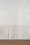 By Özer Halı Bej Renk Desenli Modern Stil Karmen Halı Jade JD007B Salon Halısı