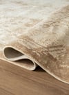 By Özer Halı Bej Renk Geometrik Desenli Modern Stil Karmen Halı Cosmos CS003B Salon Halısı