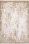 By Özer Halı Bej Renk Geometrik Desenli Modern Stil Karmen Halı Cosmos CS003B Salon Halısı