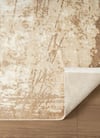 By Özer Halı Bej Renk Geometrik Desenli Modern Stil Karmen Halı Cosmos CS003B Salon Halısı
