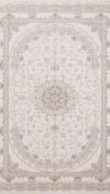 By Özer Halı Bej Renk Göbekli Bordürlü Klasik Stil Pigment Halı Vera Classic VRC03 Salon Halısı