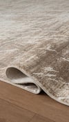 By Özer Halı Bej Renk Kahve Bordürlü Modern Stil Karmen Halı Etro ET010A Salon Halısı