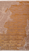 By Özer Halı Bej Renk Kahve Desenli Modern Stil Majolika Halı Alvin AL03A Salon Halısı