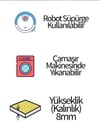 By Özer Halı Bordürlü Krem Siyah Renk Geçişli Saçaklı Makinede Yıkanabilir Modern Stil Kilim Yolluk