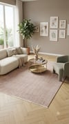 By Özer Halı Çok Renkli Modern Tasarım Koza Halı Rust A1232B Salon Halısı