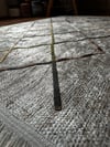 By Özer Halı Geometrik Baklava Desenli Kahve Renkli Saçaklı Makinede Yıkanabilir Kilim