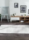 By Özer Halı Gri Akrilik Pamuk Modern Bordürlü Karmen Halı Trend 4101A Salon Halısı