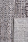 By Özer Halı Gri Hardal Renk Geçişli Bordürlü Modern Stil Saray Halı Romeo RO12A Salon Halısı