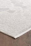 By Özer Halı Gri Renk Bordürlü Klasik Stil Armoni Silver SV72A Salon Halısı