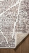 By Özer Halı Gri Renk Desenli Modern Stil Karmen Halı Art AT001A Salon Halısı