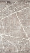 By Özer Halı Gri Renk Desenli Modern Stil Karmen Halı Art AT001A Salon Halısı