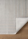 By Özer Halı Gri Renk Geometrik Desenli Modern Stil Karmen Halı Cosmos CS005G Salon Halısı