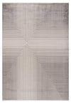 By Özer Halı Gri Renk Geometrik Desenli Modern Stil Koza Halı Lara A3400B Salon Halısı