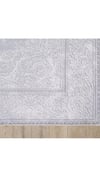 By Özer Halı Gri Renk Gri Bordürlü Klasik Stil Artemis Halı Vanessa 06150A Salon Halısı