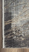 By Özer Halı Gri Renk Kahve Desenli Modern Empera Halı Soho Mood Majolica 4605 Salon Halısı