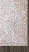 By Özer Halı Gri Renk Kahve Desenli Modern Stil Artemis Halı Artex 02503C Salon Halısı