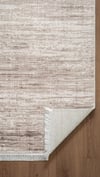 By Özer Halı Gri Renk Kahve Geçişli Modern Stil Karmen Halı Etro ET011G Salon Halısı