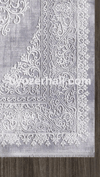 By Özer Halı Gri Renk Krem Çerçeveli Klasik Stil Artemis Dior 05860D Salon Halısı