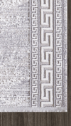 By Özer Halı Gri Renk Krem Desenli Modern Stil Artemis Halı Samoa 06433A Salon Halısı