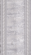 By Özer Halı Gri Renk Krem Desenli Modern Stil Artemis Halı Samoa 06433A Salon Halısı