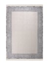 By Özer Halı Gri Renk Krem Desenli Nexus Baft 52314C Salon Halısı