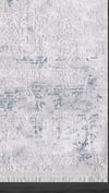 By Özer Halı Gri Renk Mavi Desenli Modern  Artemis Halı Gotik 02239B Salon Halısı