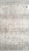 By Özer Halı Gri Renk Modern Stil Akrilik İplik Estefan EU04A Salon Halısı