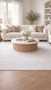 By Özer Halı Gri Renk Modern Stil Akrilik İplik Pigment Tone TN03 Salon Halısı