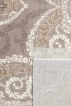 By Özer Halı Kahve Renk Bordürlü Klasik Stil Alhambra AH14A Salon Halısı