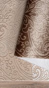 By Özer Halı Kahve Renk Etnik Desenli Saray Halı Crystal CR04B Salon Halısı