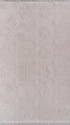 By Özer Halı Kırık Beyaz Renk Krem Desenli Modern Saray Halı Victoria VI07A Salon Halısı