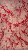 By Özer Halı Kırmızı Renk Desenli Modern Stil Karmen Halı Art AT003J Salon Halısı